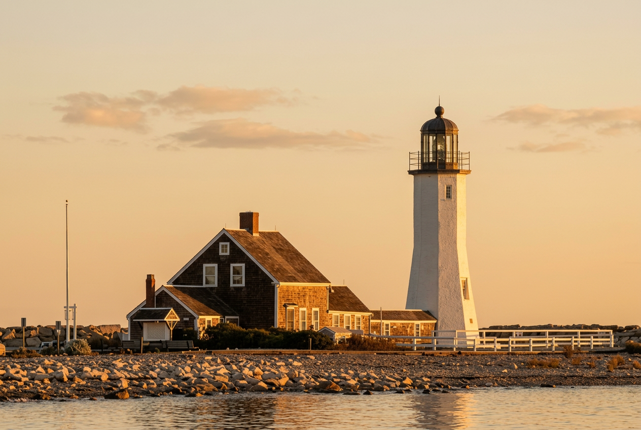Scituate Light — historic lighthouse on the South Shore